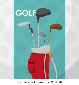 Golf  icon design 
