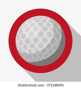 Golf  icon design 