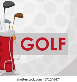 Golf  icon design 
