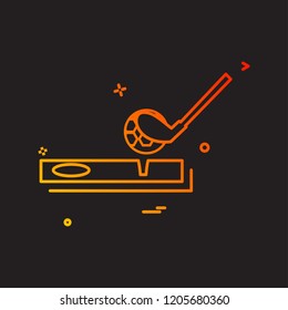 Golf icon design vector