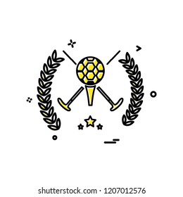 Golf icon design vector