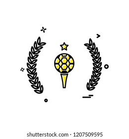 Golf icon design vector