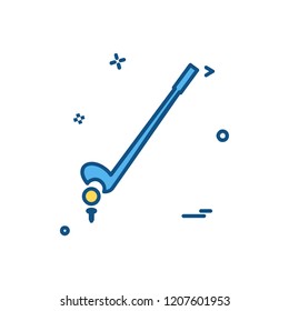 Golf icon design vector