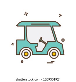 Golf icon design vector