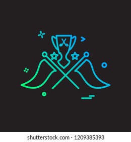 Golf icon design vector