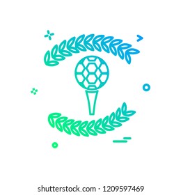 Golf icon design vector
