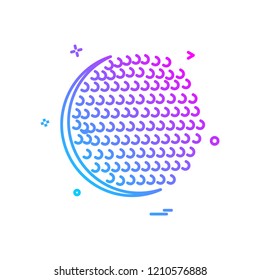 Golf icon design vector