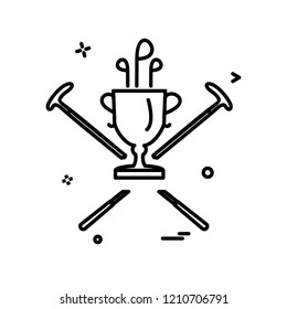 Golf icon design vector