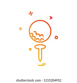 Golf icon design vector