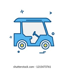 Golf icon design vector