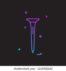 Golf icon design vector