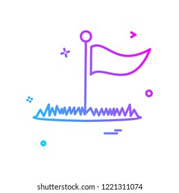 Golf icon design vector