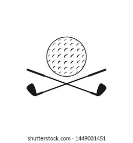 Golf icon graphic design template vector illustration