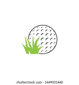Golf icon graphic design template vector illustration