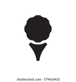 golf icon illustration isolated vector sign symbol