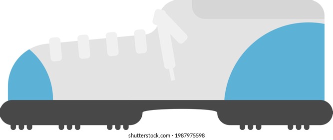 Golf icon. Illustration of golf shoes.