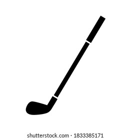 Golf icon, logo isolated on white background