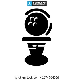 golf icon or logo isolated sign symbol vector illustration - high quality black style vector icons
