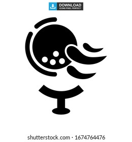 golf icon or logo isolated sign symbol vector illustration - high quality black style vector icons
