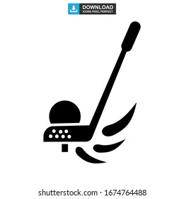 golf icon or logo isolated sign symbol vector illustration - high quality black style vector icons
