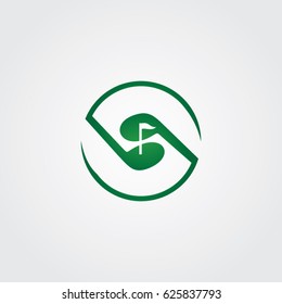 golf icon to logo sport