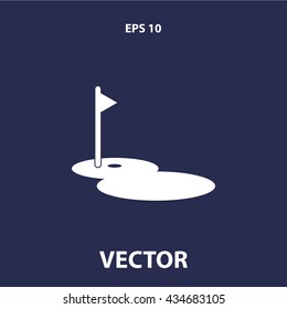golf icon. golf sign