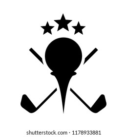 Golf Icon. Sport Symbol. Icon. Vector Eps 08.