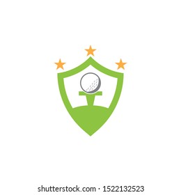 Golf icon and symbol vector illustration
