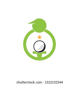 Golf icon and symbol vector illustration