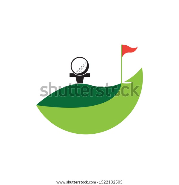 Golf icon and symbol\
vector illustration