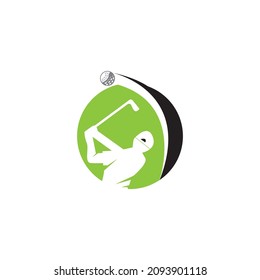 Golf icon and symbol vector template
