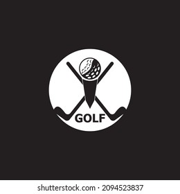 Golf icon and symbol vector template
