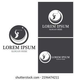 Golf icon and symbol vector template
