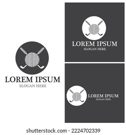 Golf icon and symbol vector template