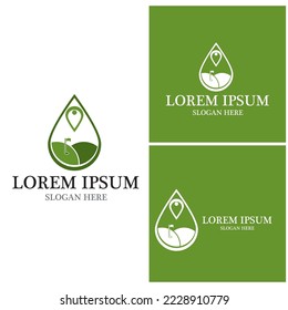 Golf icon and symbol vector template