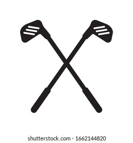 Golf icon in trendy flat style design. Vector graphic illustration. Suitable for website design, logo, app, and ui. EPS 10.