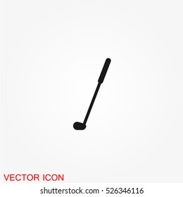 Golf icon vector
