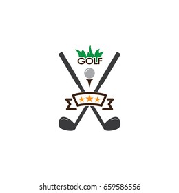 Golf icon vector illustration