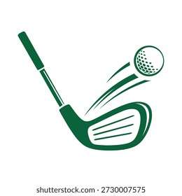 Golfsymbol, Vektorgrafik-Design
