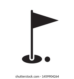 Golf icon vector illustration isolated