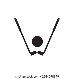 Golf icon vector illustration logo template