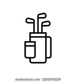 icono de golf para tu diseño de sitio web, logotipo, aplicación, interfaz de usuario.