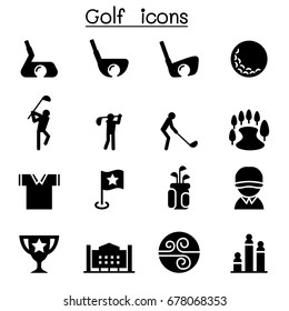 Golf icons