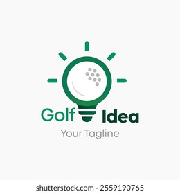 Golf Idea Logo Design Template. Good for Business, Agency, Community and Organization.