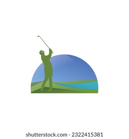 Golf illustration for any purpose