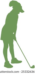 Golf Kids Vector Design Illustration