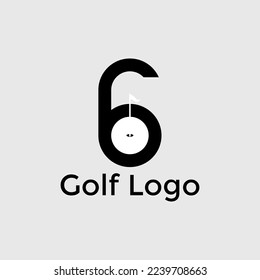 Golf letter G Logo Design Template Vector, Emblem, Design Concept, Creative Symbol, Icon
