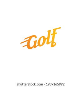 Golf Lettering Logo
suitable for your golf club logo
