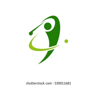 Golf Logo Stock Vector (Royalty Free) 530011681