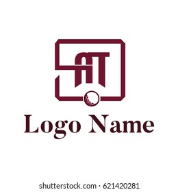 Golf Logo AT